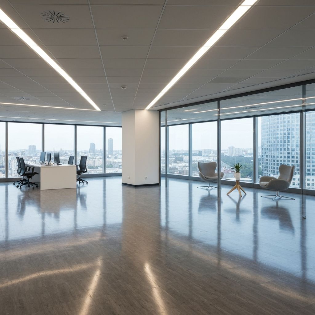 Professional cleaning team